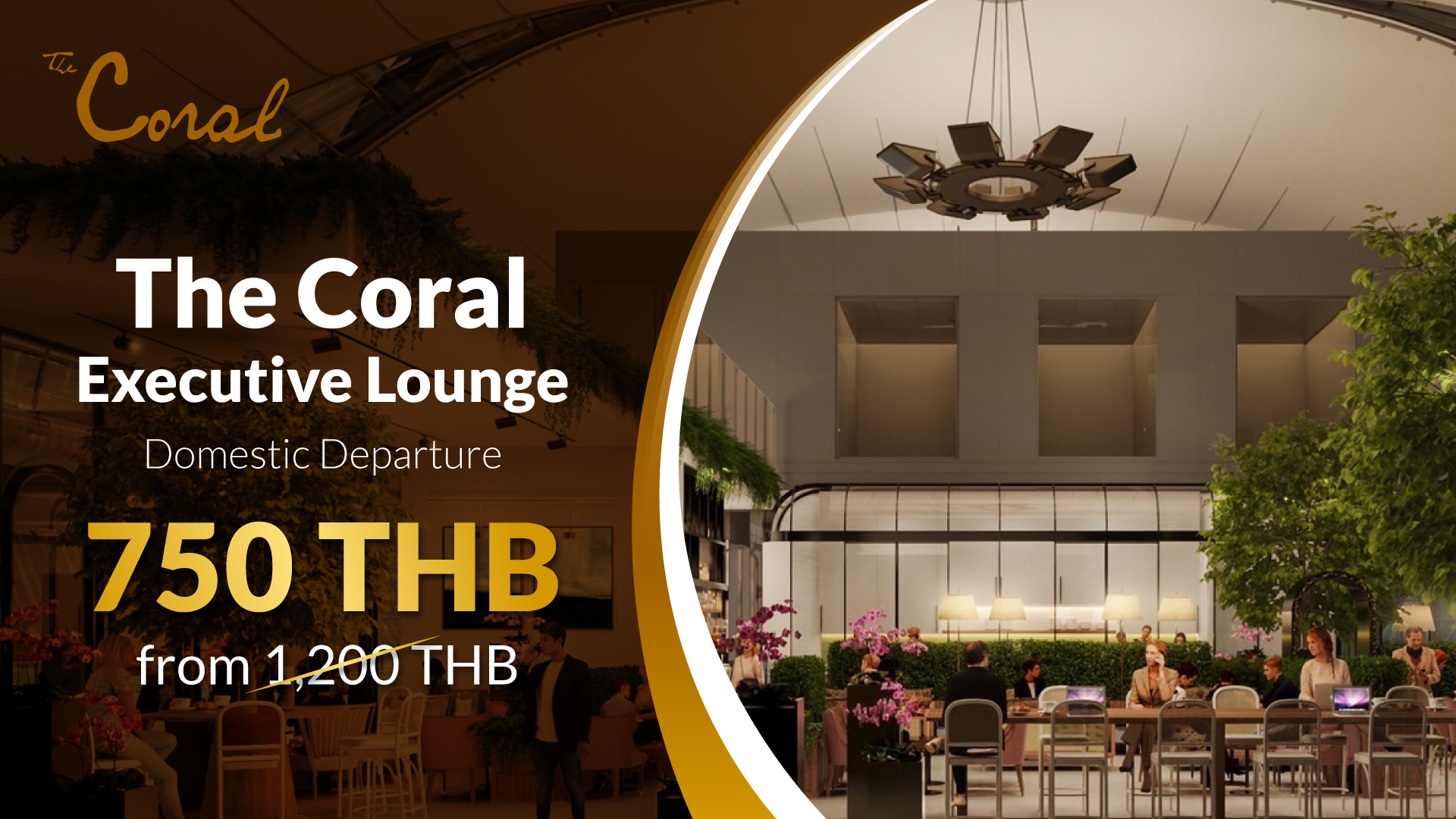 Amazing Deal With The Coral Executive Lounge 750THB From 1,200TH